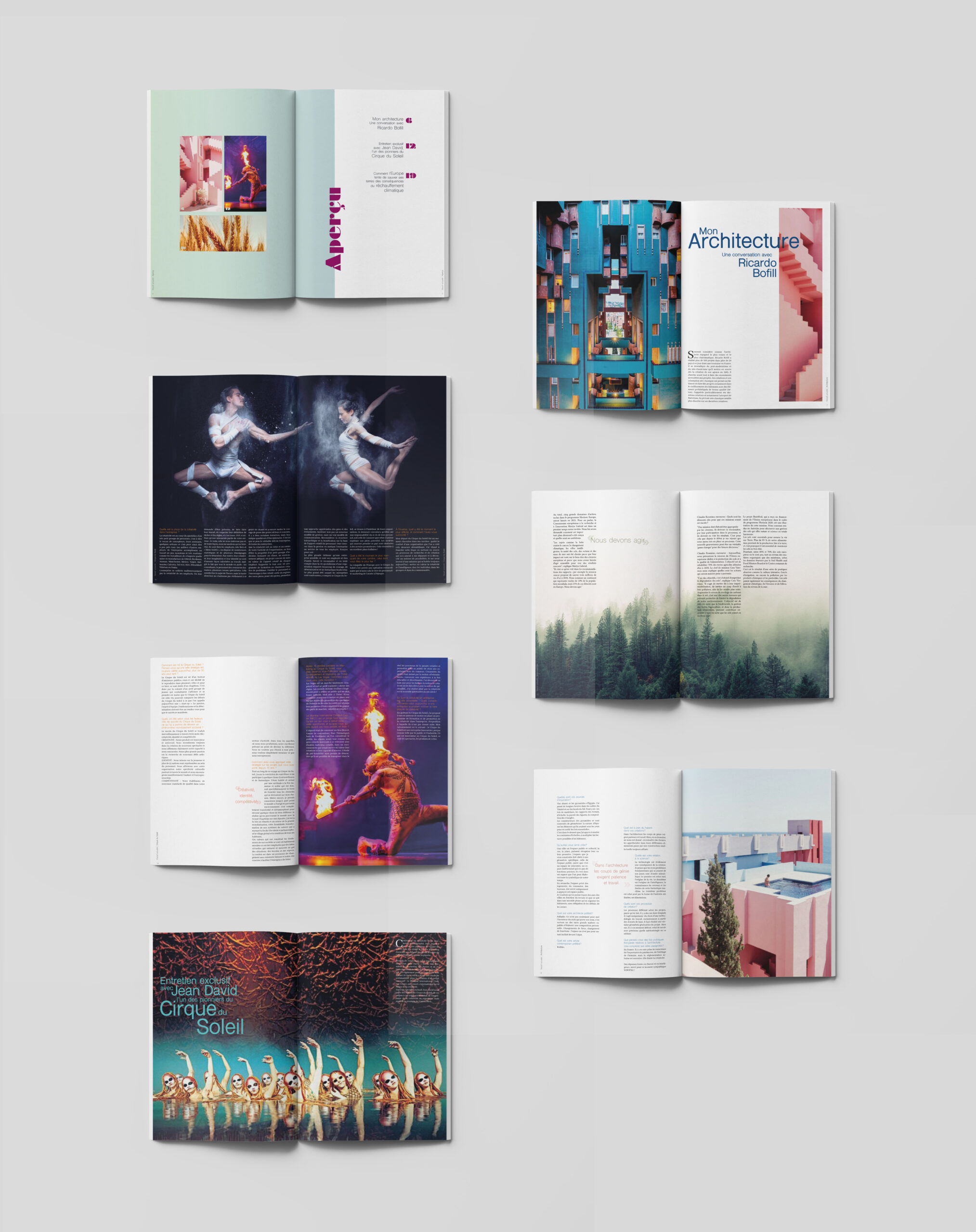 Design of Massif Magazine